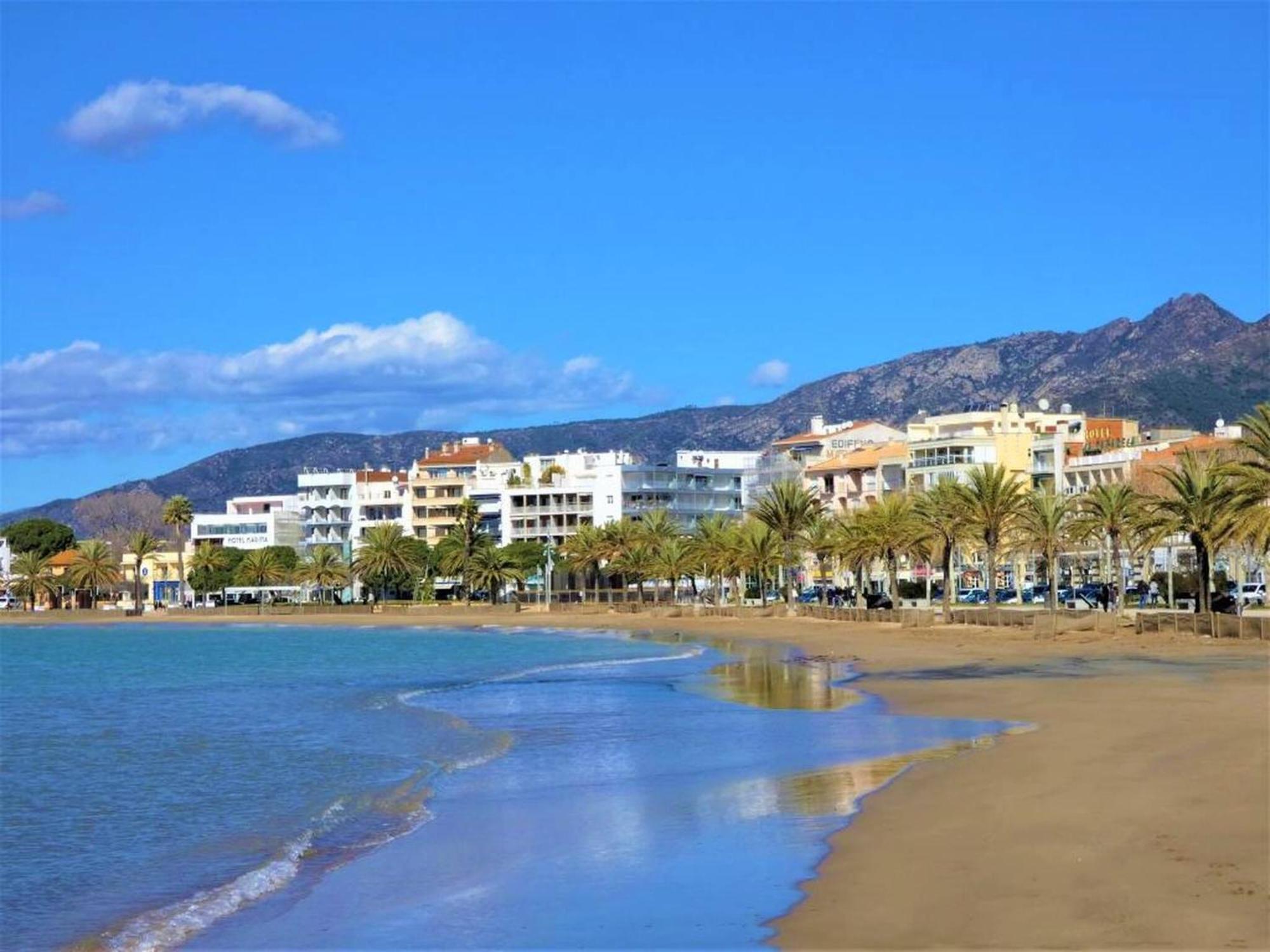 Apartamento En Roses A 2 Min De La Playa Con Vistas Al Mar Av-18 ז'ירונה מראה חיצוני תמונה