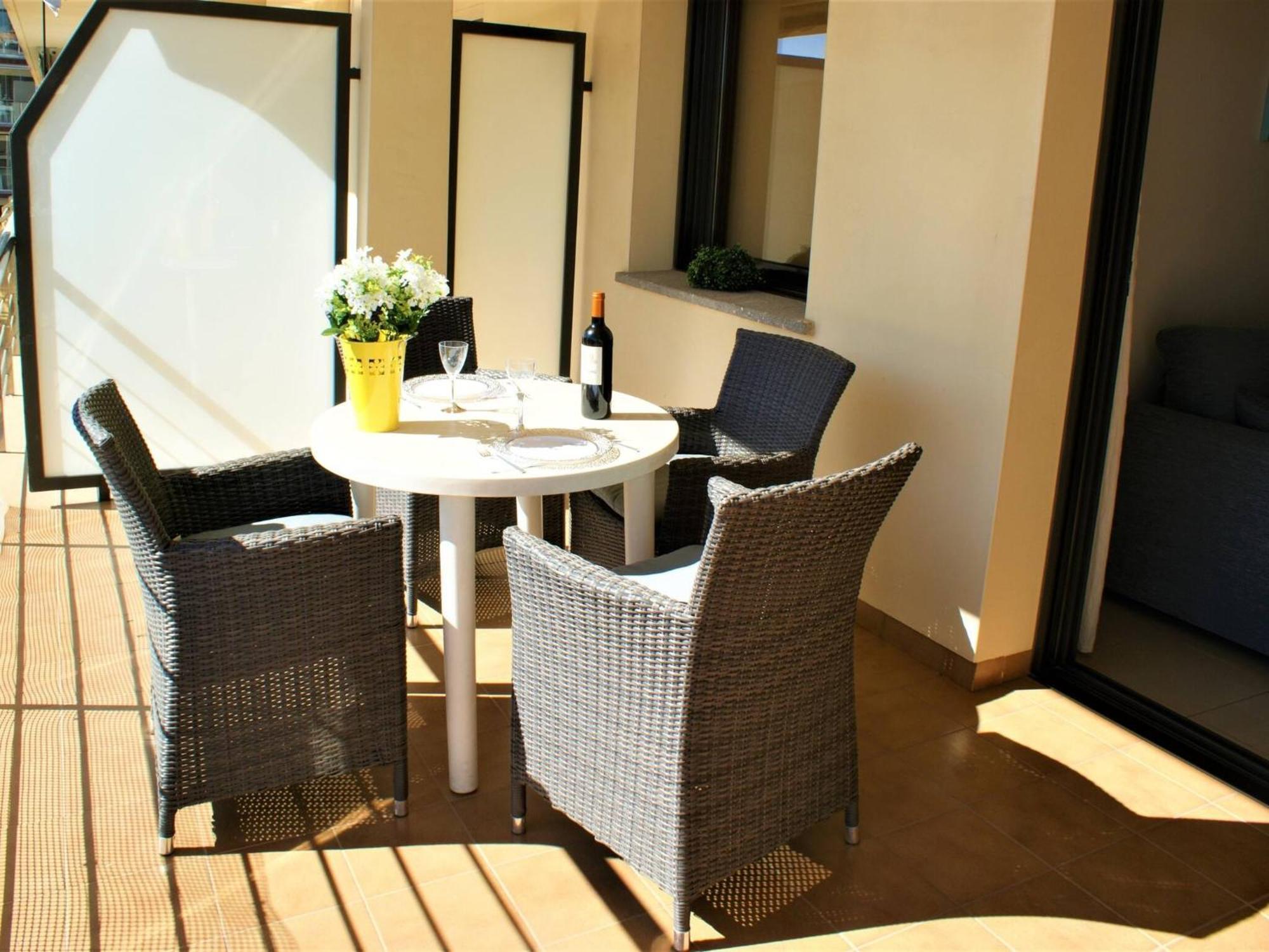 Apartamento En Roses A 2 Min De La Playa Con Vistas Al Mar Av-18 ז'ירונה מראה חיצוני תמונה